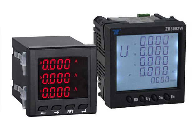 電流、電壓、功率儀表